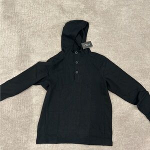 Nau Men's Charcoal Hooded Pullover